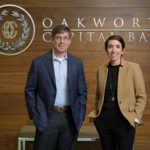 Oakworth Capital Bank's CEO Scott Reed and Treasury Management Advisor Amelia Ricks