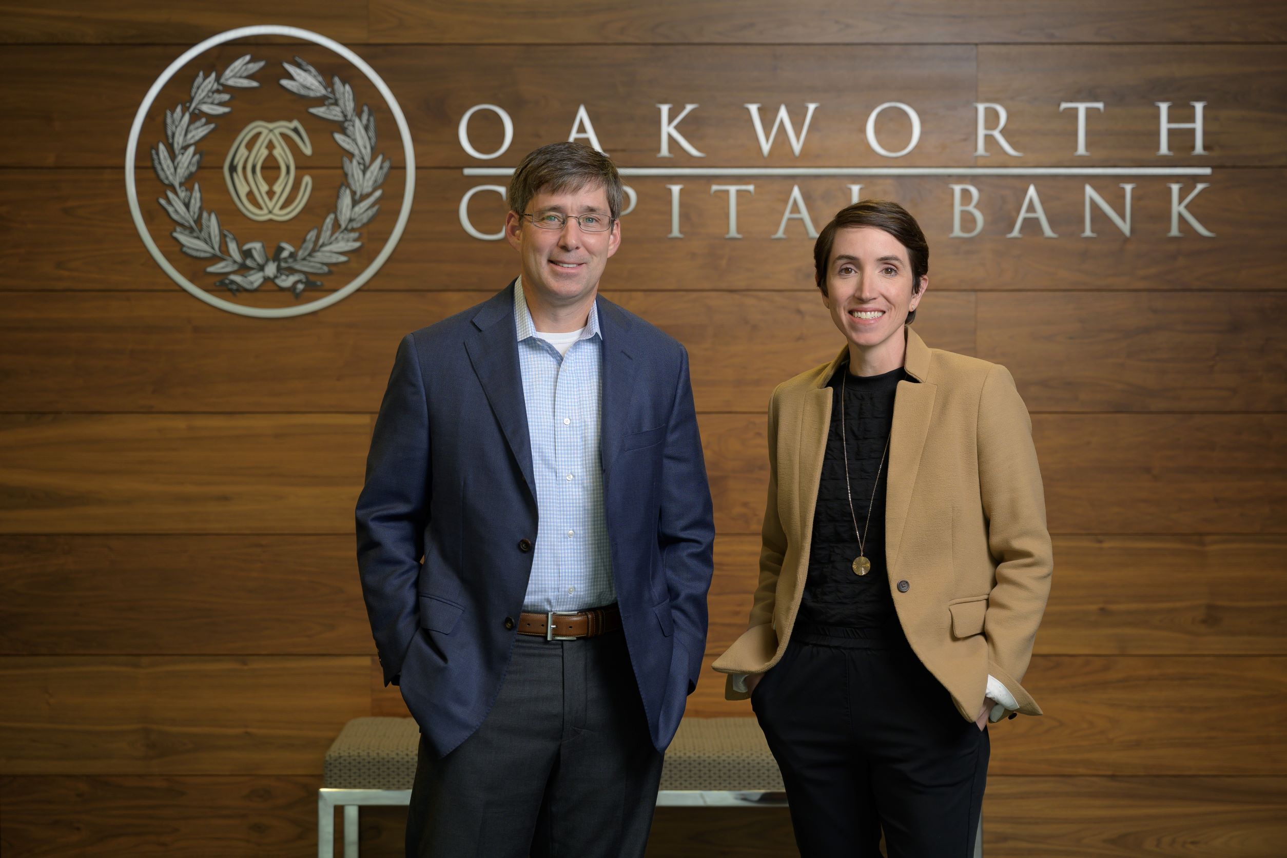 Oakworth Capital Bank's CEO Scott Reed and Treasury Management Advisor Amelia Ricks
