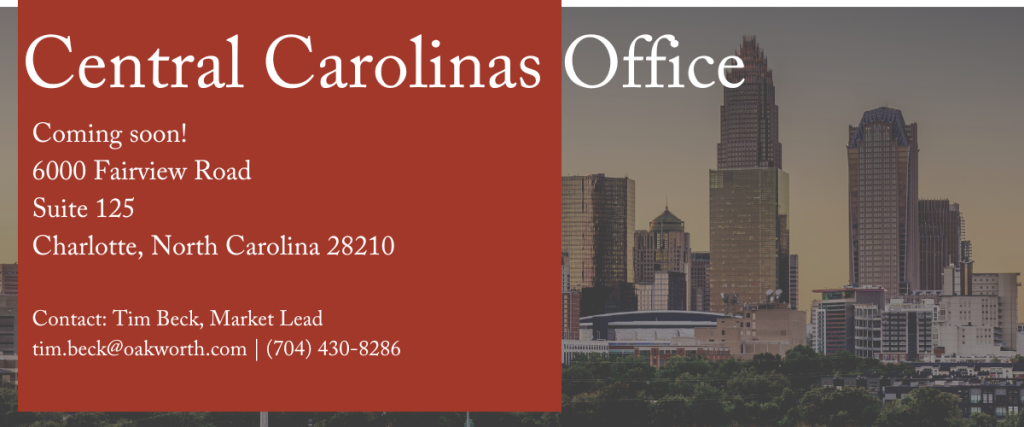 Central Carolinas | Oakworth Capital Bank